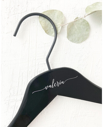 Cintre de mariage Black Name