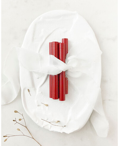Barres de cire à cacheter rouge rubis