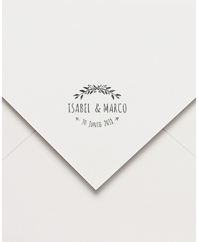 Sello de Caucho Menta | Marmarina