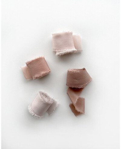 Cintas de colores rosas