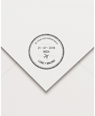 Sello de Caucho Viaje | Marmarina