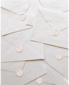 Enveloppes de mariage artisanales