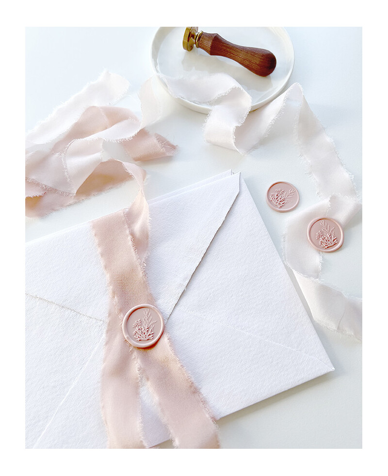 Sobres artesanales premium para invitación de boda