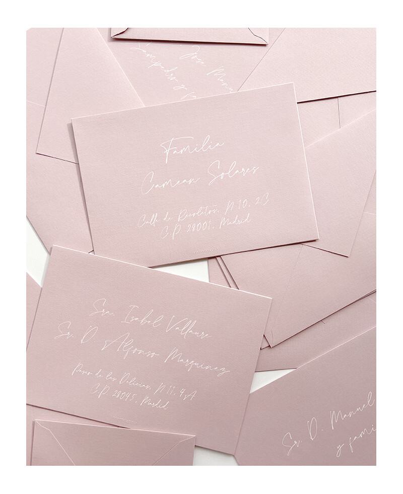 Handgefertigte Premium-Umschläge für Hochzeiten