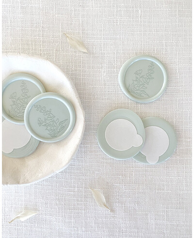 Etanchéité des scellés avec autocollant eucalyptus