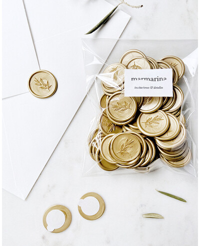 Comprar sellos de lacres adhesivos personalizados