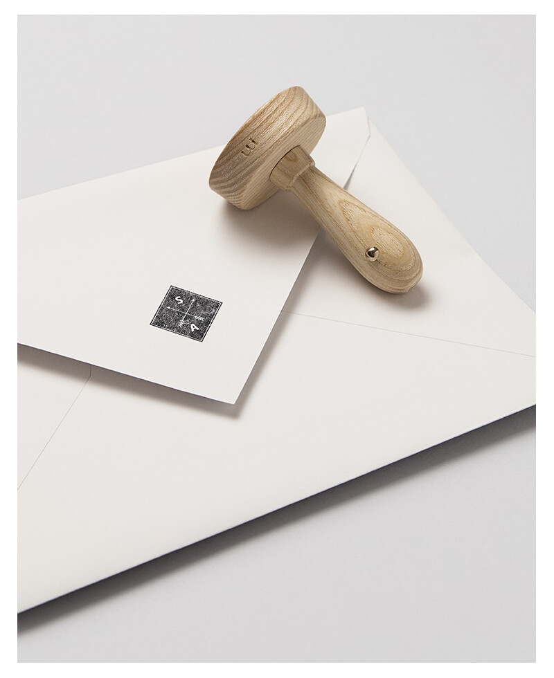 Rubber stamps with arrows