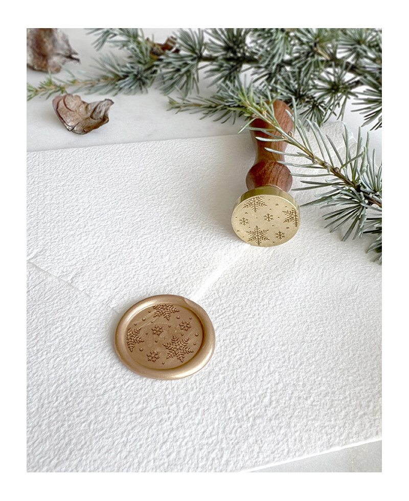 Sigillo sigillante fiocchi di neve