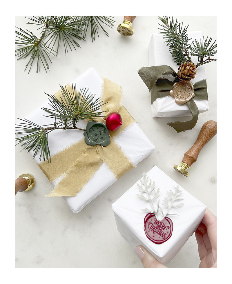 Siegellack-Stempel für Weihnachten