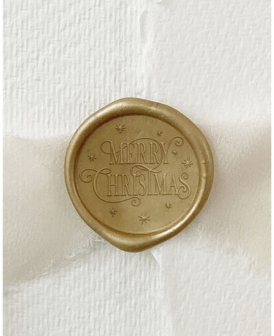 Frohe Weihnachten Adhesive Sealing Seal