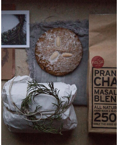 Barbante natural para embrulhar presentes