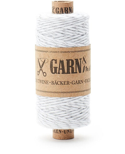 Spago bianco argento