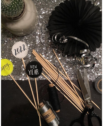 Ficelle en argent pour la décoration d’événements