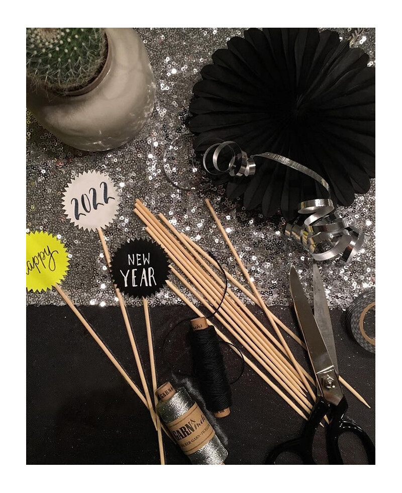 Ficelle en argent pour la décoration d’événements