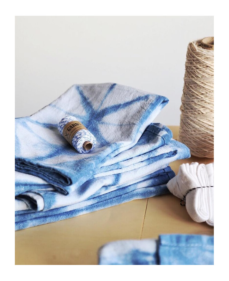 Corda azul e branca para embalagem