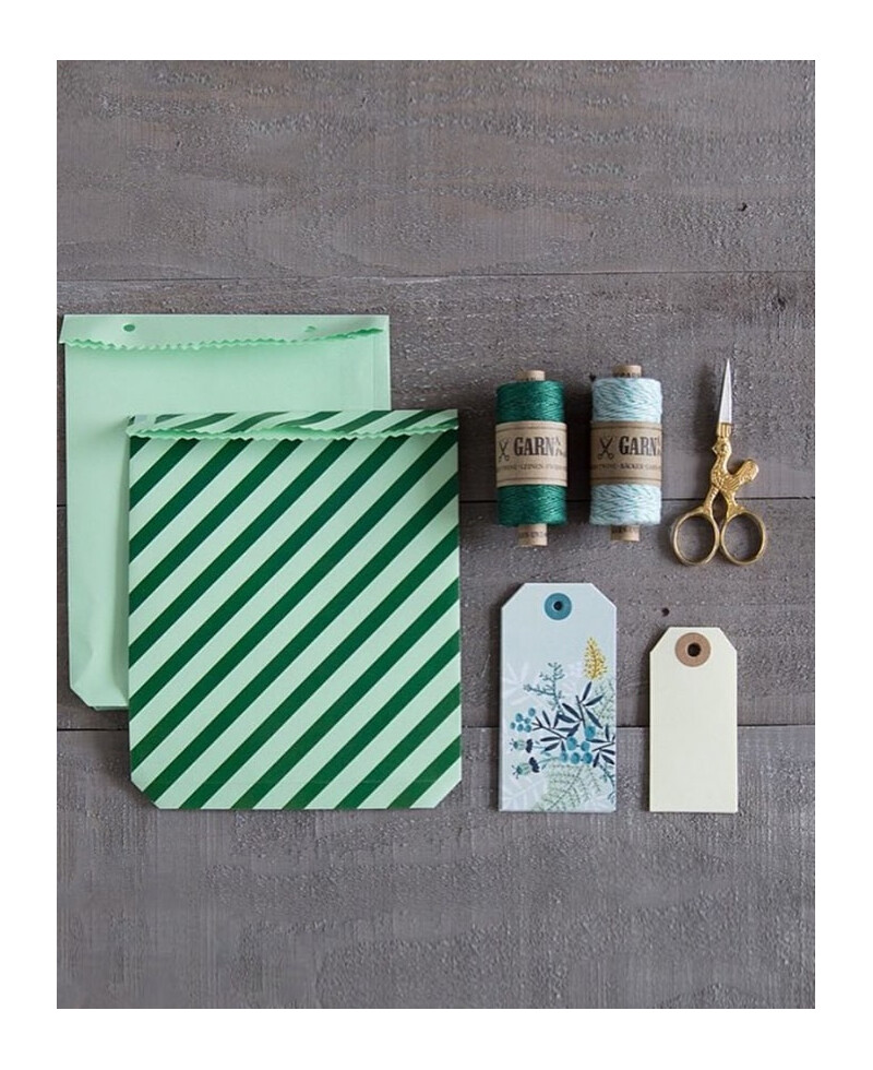 Obscuridade - fio verde e branco para convites do casamento