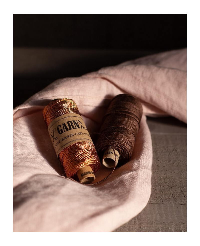 Cordel marrón para papelería de boda