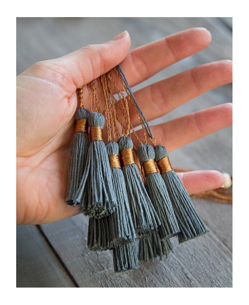 Corda cinzenta para convites de casamento