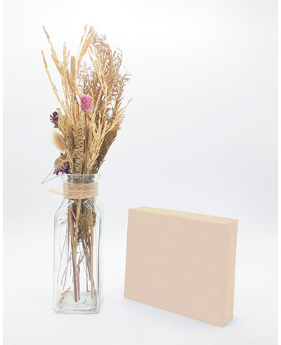 Papel de embrulho creme bege