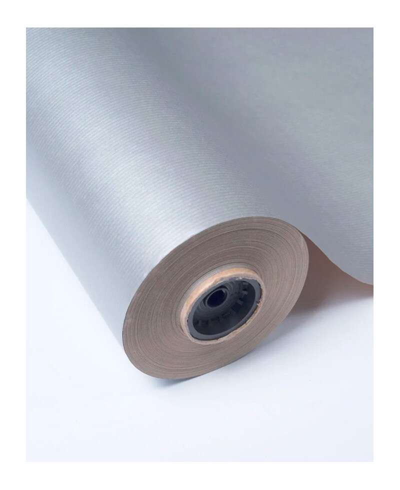 Papel de regalo plateado