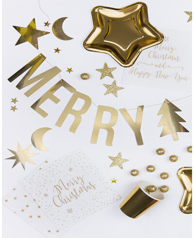 Frohe Weihnachten Girlande