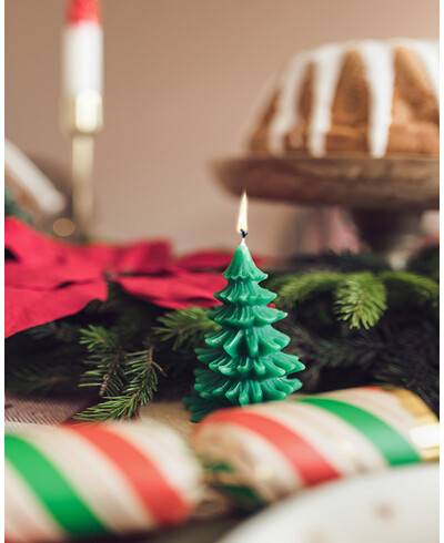 Christmas tree candles