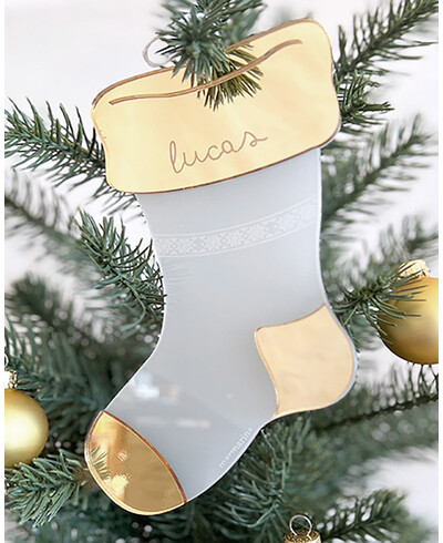 Calcetín de navidad personalizado