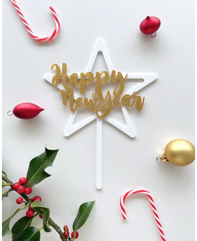 Neujahrs-Tortenaufleger