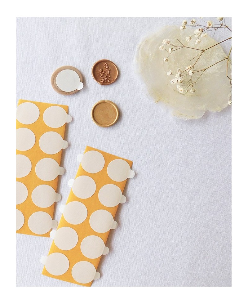 Pegatinas para sellos de cera