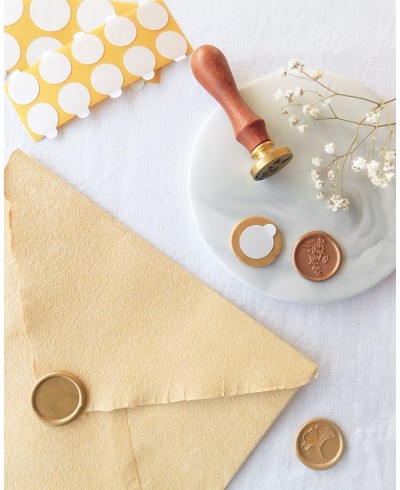 Sellos de lacre adhesivos para invitaciones de boda