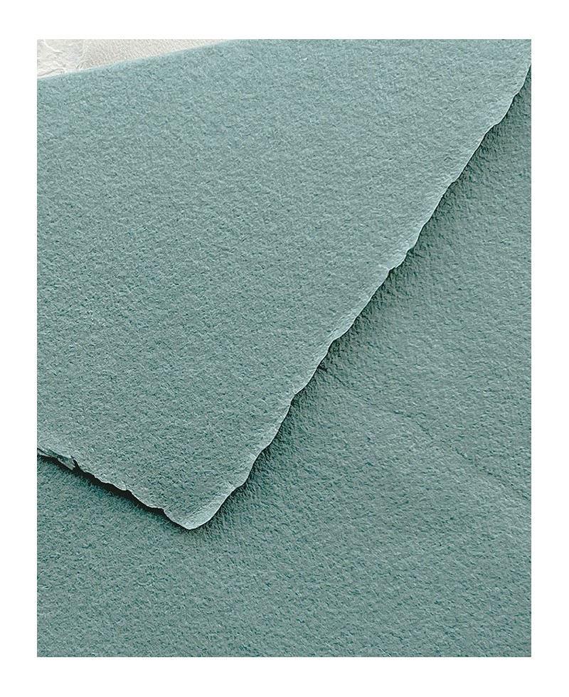 Sobres artesanales azul claro para boda